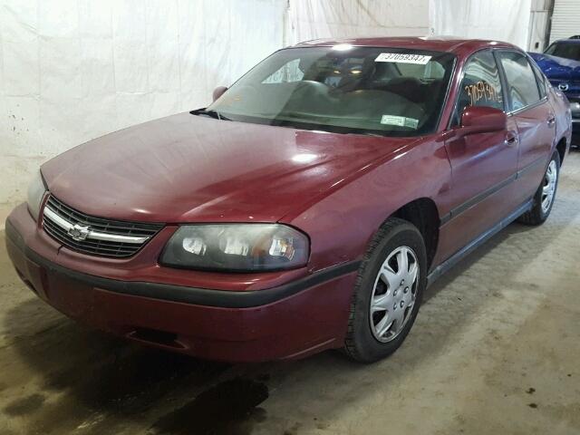 2G1WF52E059295945 - 2005 CHEVROLET IMPALA 栗色 照片 2