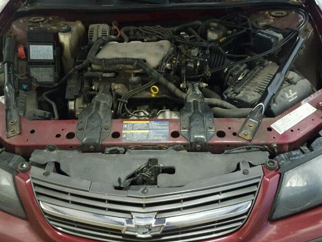 2G1WF52E059295945 - 2005 CHEVROLET IMPALA 栗色 照片 7