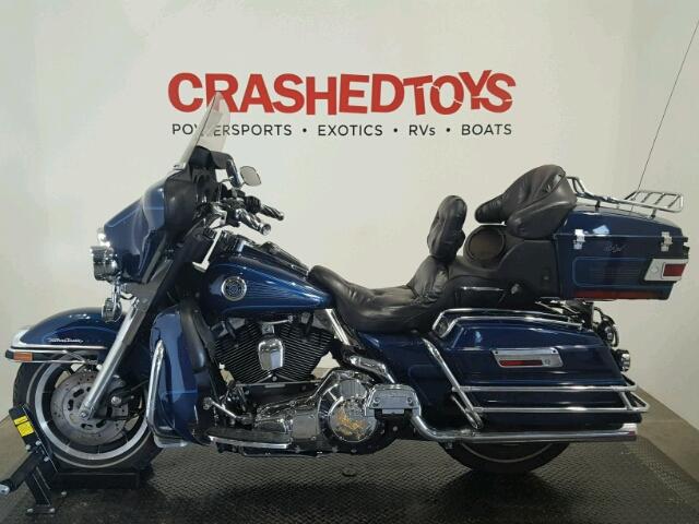 1HD1FCW12XY632724 - 1999 HARLEY-DAVIDSON FLHTCUI BLUE photo 3
