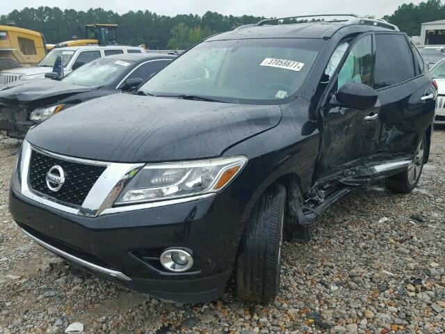 5N1AR2MN7DC648429 - 2013 NISSAN PATHFINDER BLACK photo 2