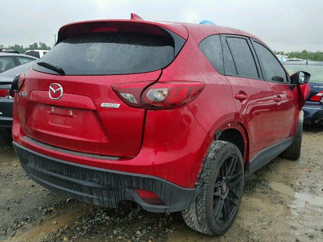 JM3KE2CY1G0719007 - 2016 MAZDA CX-5 RED photo 4