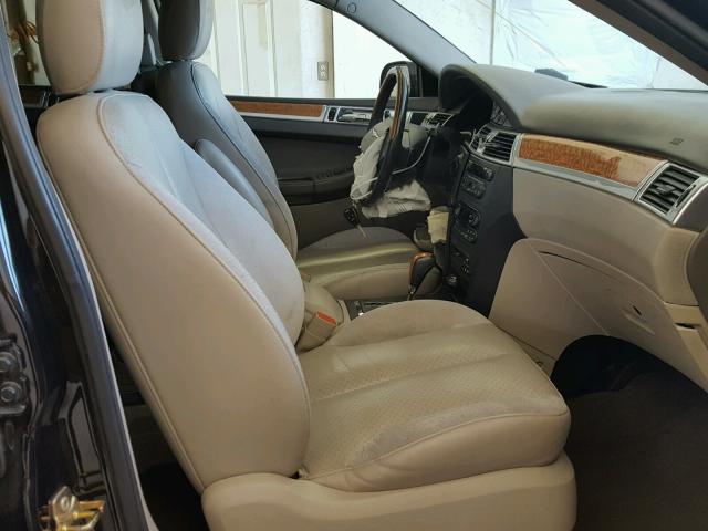 2C8GF78485R433865 - 2005 CHRYSLER PACIFICA L შავი ფოტო 5