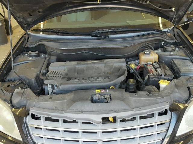 2C8GF78485R433865 - 2005 CHRYSLER PACIFICA L შავი ფოტო 7