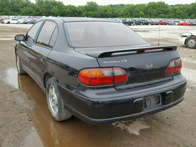 1G1NE52JX3M730224 - 2003 CHEVROLET MALIBU LS 黑色 照片 3