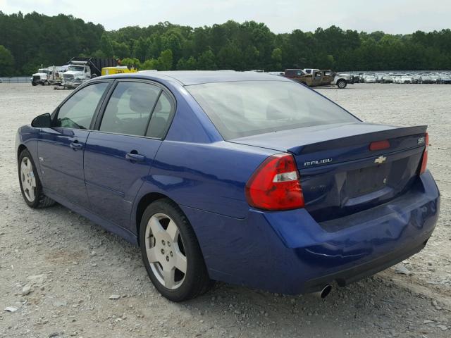 1G1ZW53156F182087 - 2006 CHEVROLET MALIBU SS 蓝色 照片 3