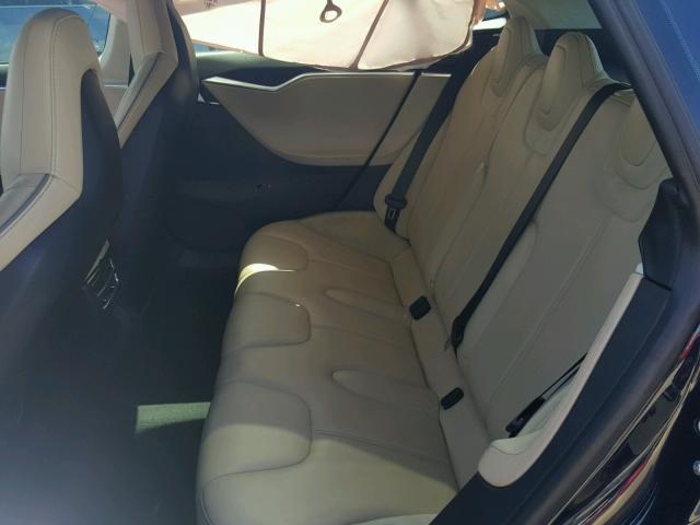 5YJSA1DP8CFP01720 - 2012 TESLA MODEL S BLUE photo 6