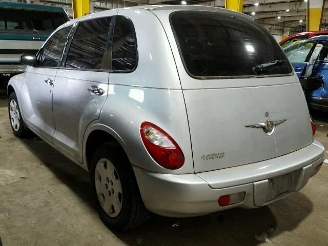 3A4FY48B47T501612 - 2007 CHRYSLER PT CRUISER SILVER photo 3