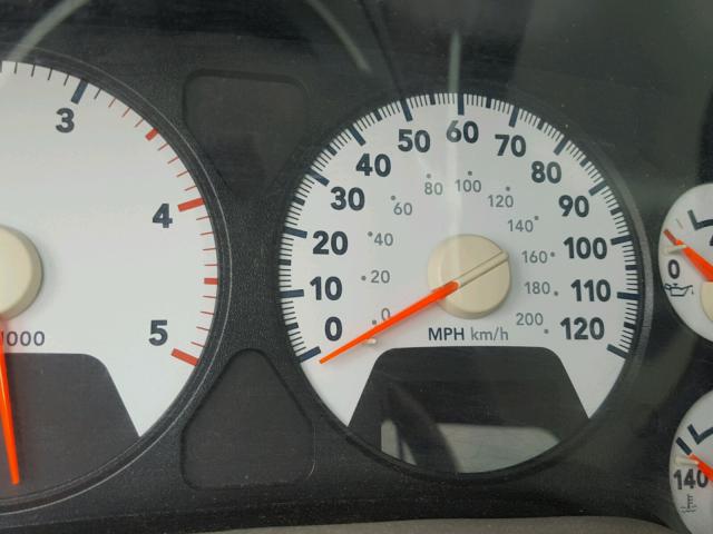 3D7KR28C36G213835 - 2006 DODGE RAM 2500 S RED photo 8