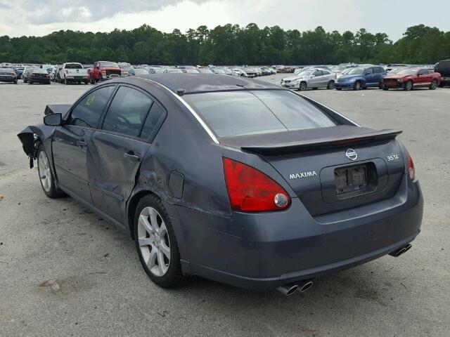 1N4BA41E47C847903 - 2007 NISSAN MAXIMA SE CHARCOAL photo 3