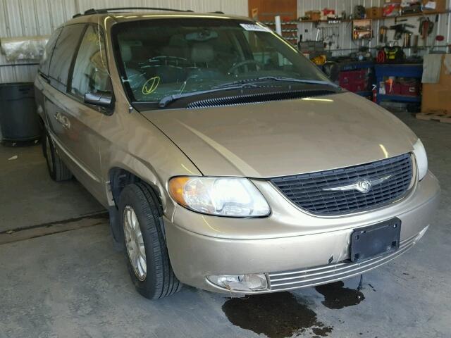 2C4GP54L63R201424 - 2003 CHRYSLER TOWN & COU TAN photo 1