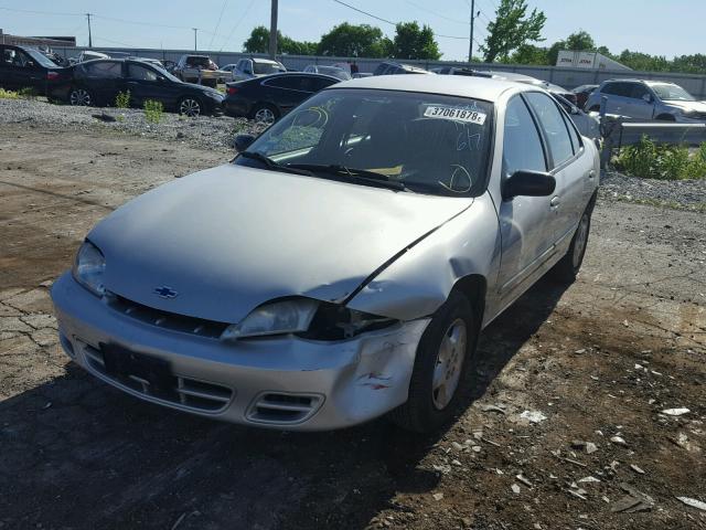 1G1JC524427203064 - 2002 CHEVROLET CAVALIER B SILVER photo 2