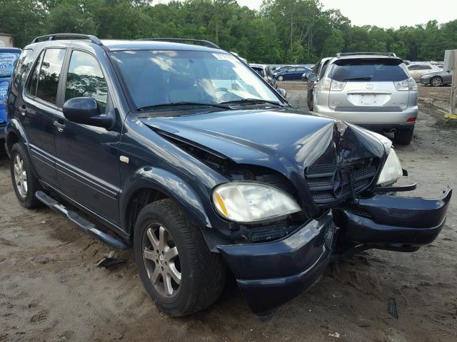 4JGAB72E5XA114057 - 1999 MERCEDES-BENZ ML 430 蓝色 照片 1