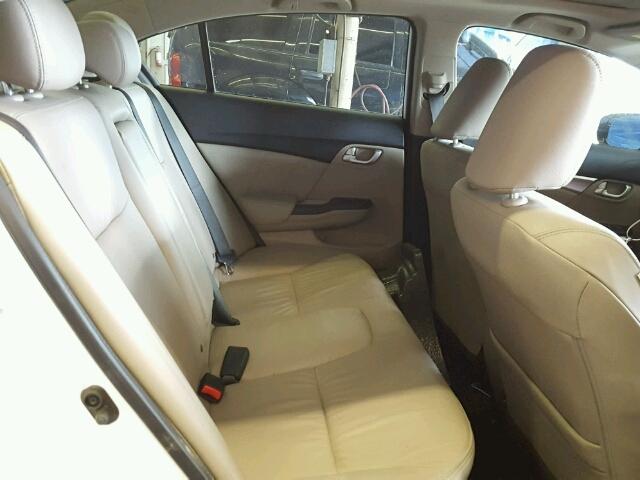 19XFB2F90EE047193 - 2014 HONDA CIVIC EXL 白色 照片 6