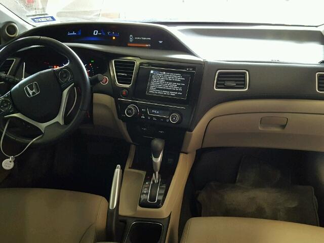 19XFB2F90EE047193 - 2014 HONDA CIVIC EXL 白色 照片 9