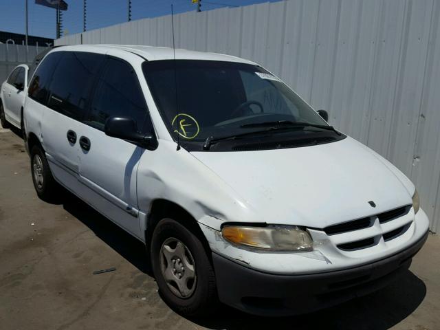 2B4FP25B5XR406249 - 1999 DODGE CARAVAN WHITE photo 1