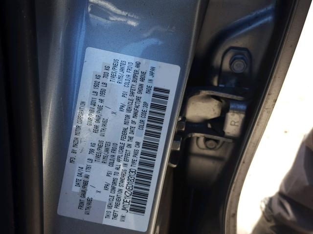 JM1DE1KZXE0183130 - 2014 MAZDA MAZDA2 SPO 灰色 照片 10
