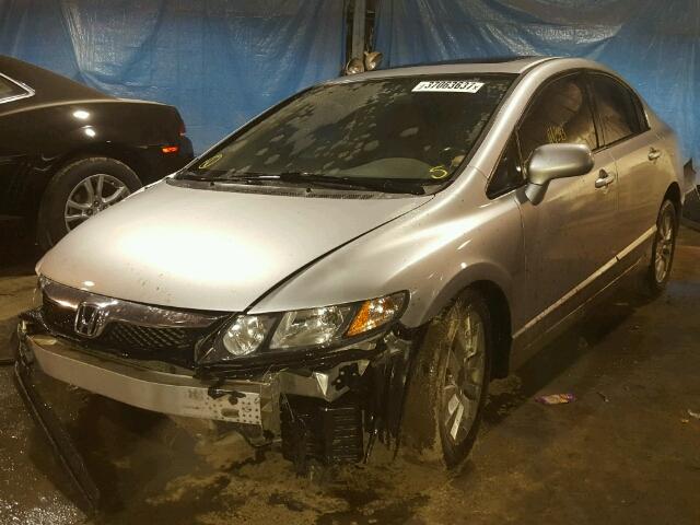 19XFA16959E012927 - 2009 HONDA CIVIC EXL 灰色 照片 2