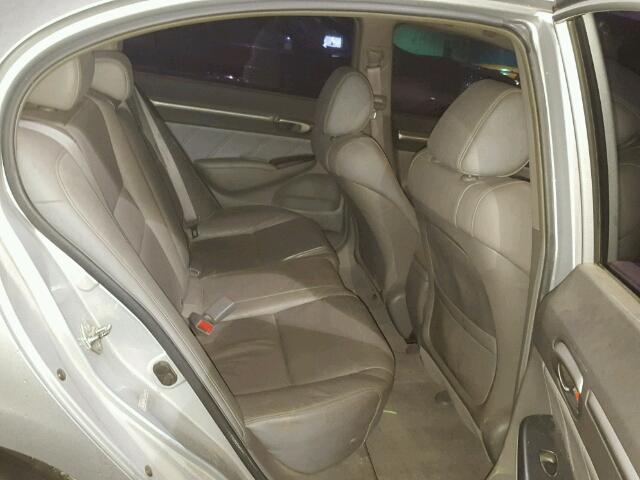 19XFA16959E012927 - 2009 HONDA CIVIC EXL 灰色 照片 6