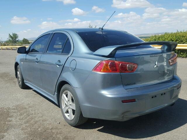 JA3AU26U59U007366 - 2009 MITSUBISHI LANCER ES/ TEAL photo 3