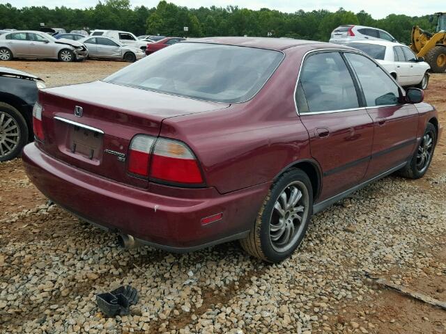 1HGCD5635TA152047 - 1996 HONDA ACCORD LX MAROON photo 4