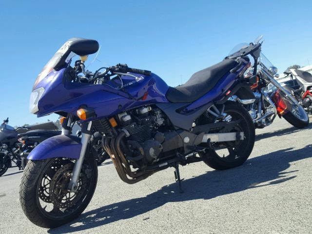 JKAZRDH122A003376 - 2002 KAWASAKI ZR750 G PURPLE photo 2