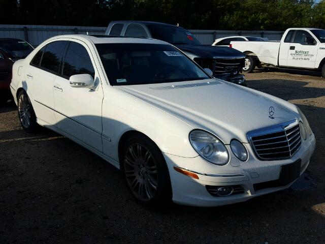 WDBUF56XX7B064643 - 2007 MERCEDES-BENZ E 350 WHITE photo 1