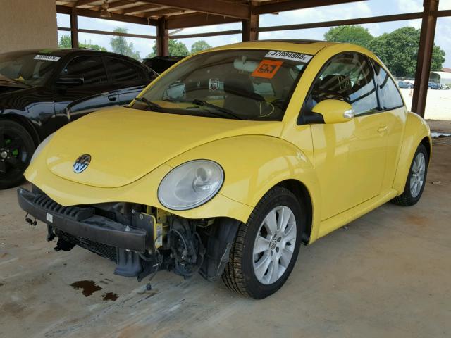 3VWRW31C39M518000 - 2009 VOLKSWAGEN NEW BEETLE ყვითელი ფოტო 2