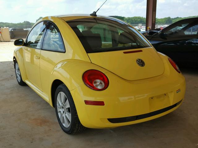 3VWRW31C39M518000 - 2009 VOLKSWAGEN NEW BEETLE ყვითელი ფოტო 3