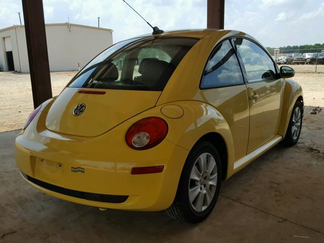 3VWRW31C39M518000 - 2009 VOLKSWAGEN NEW BEETLE ყვითელი ფოტო 4