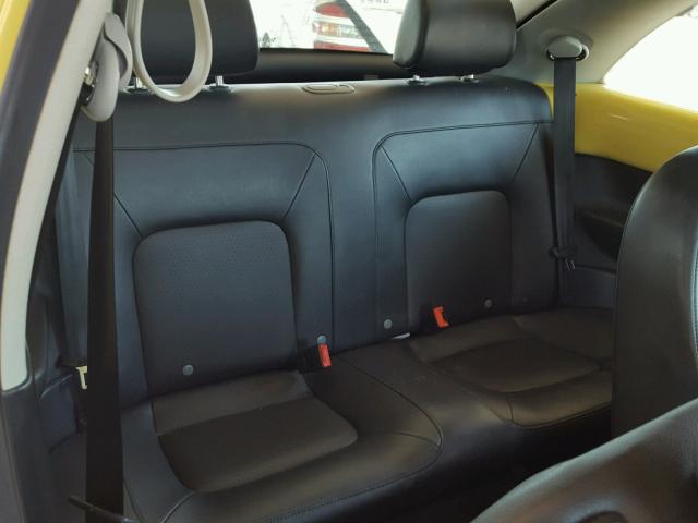 3VWRW31C39M518000 - 2009 VOLKSWAGEN NEW BEETLE ყვითელი ფოტო 6