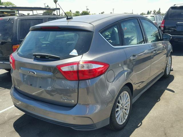 1FADP5BU9DL503126 - 2013 FORD C-MAX SEL SILVER photo 4