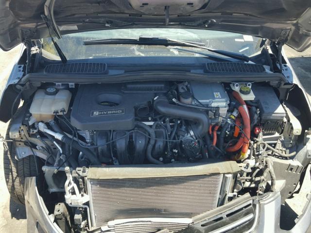 1FADP5BU9DL503126 - 2013 FORD C-MAX SEL SILVER photo 7