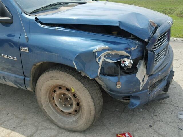 1D7HA18D53S224165 - 2003 DODGE RAM 1500 Q BLUE photo 9