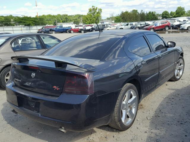 2B3LA53H68H288835 - 2008 DODGE CHARGER R/ BLACK photo 4