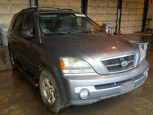 KNDJD733065541973 - 2006 KIA SORENTO EX GRAY photo 1