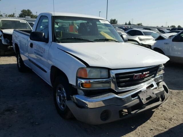 1GTEC14V04Z190604 - 2004 GMC NEW SIERRA WHITE photo 1