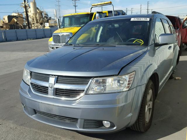 3D4PG5FV3AT150928 - 2010 DODGE JOURNEY SX GREEN photo 2