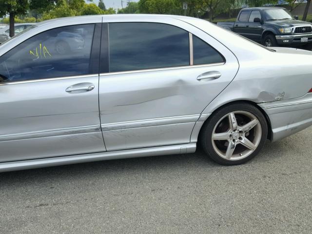 WDBNG70J76A470367 - 2006 MERCEDES-BENZ S 430 SILVER photo 9