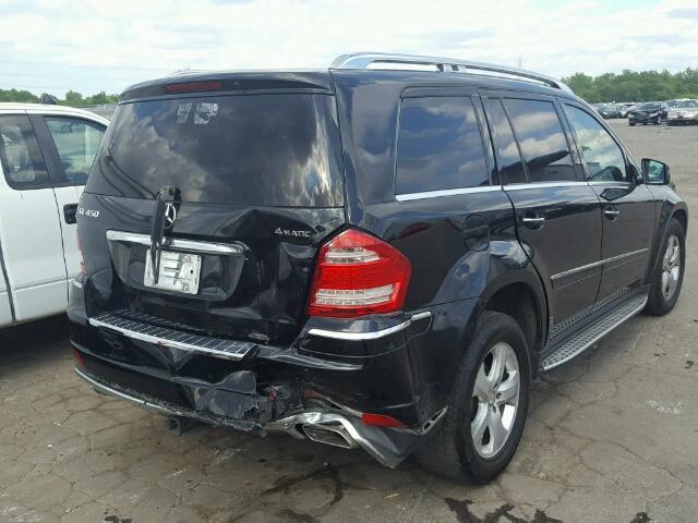 4JGBF7BE5CA783514 - 2012 MERCEDES-BENZ GL 450 4MA BLACK photo 4