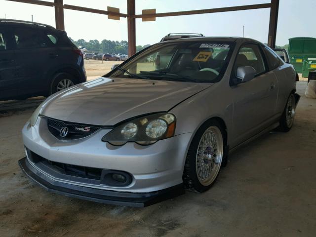 JH4DC53082C028579 - 2002 ACURA RSX TYPE-S SILVER photo 2