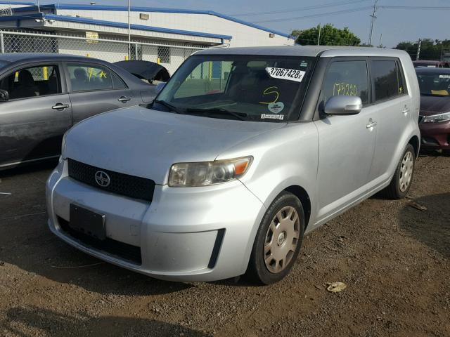 JTLKE50E991091302 - 2009 TOYOTA SCION XB ვერცხლისფერი ფოტო 2