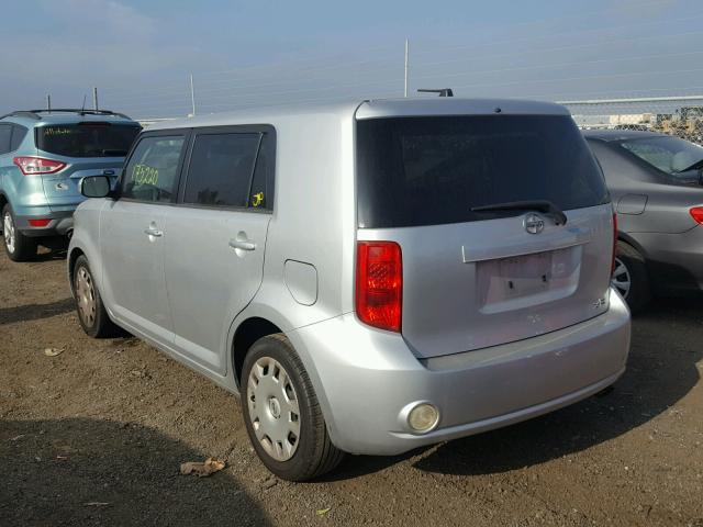 JTLKE50E991091302 - 2009 TOYOTA SCION XB ვერცხლისფერი ფოტო 3