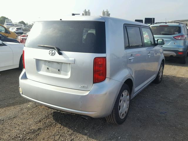 JTLKE50E991091302 - 2009 TOYOTA SCION XB ვერცხლისფერი ფოტო 4