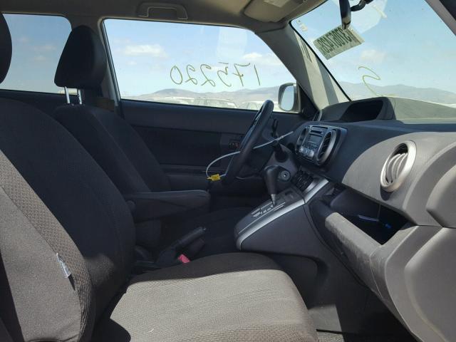 JTLKE50E991091302 - 2009 TOYOTA SCION XB ვერცხლისფერი ფოტო 5