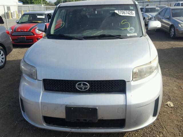 JTLKE50E991091302 - 2009 TOYOTA SCION XB ვერცხლისფერი ფოტო 9