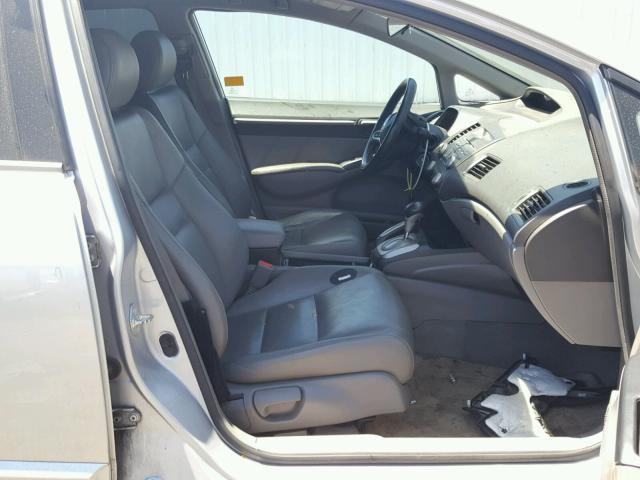 2HGFA1F9XBH504493 - 2011 HONDA CIVIC EXL 银色 照片 5