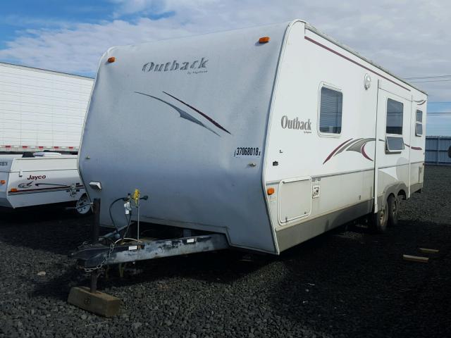 4YDT26R226G922541 - 2006 KEYSTONE OUTBACK WHITE photo 2