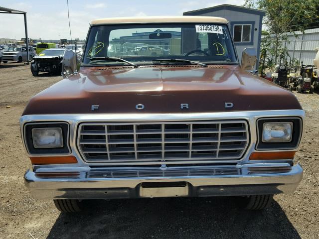 F25SRCF1044 - 1978 FORD F250 XLT TWO TONE photo 9