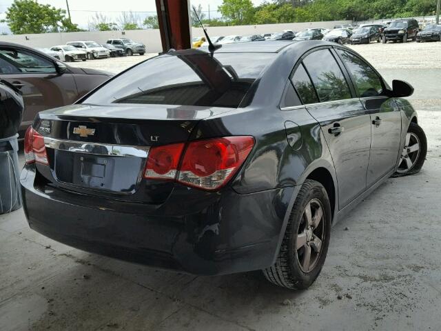 1G1PC5SB4E7127276 - 2014 CHEVROLET CRUZE LT BLUE photo 4