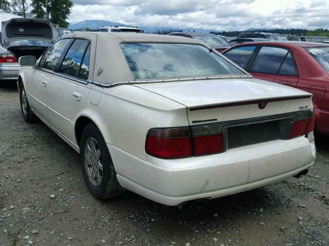 1G6KS54Y51U251965 - 2001 CADILLAC SEVILLE SL WHITE photo 3